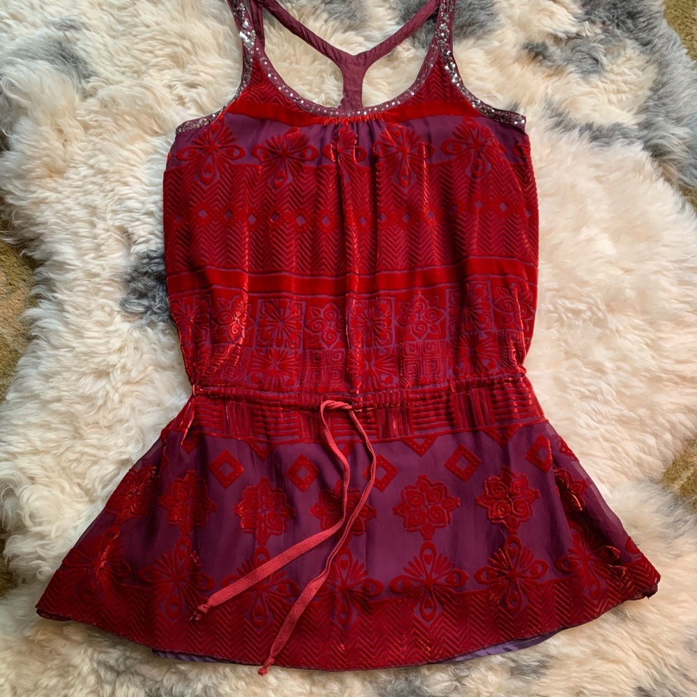 French Silk Flapper Dress